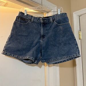 Y2K 100% Cotton DKNY Jeans Mom Logo Shorts